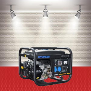 HYUNDAI HY-3100LE - Máy phát điện gia đình chạy xăng Hyundai  2.5KW đề nổ.