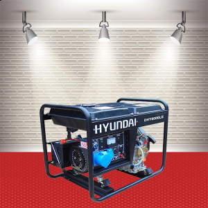 HYUNDAI DHY-6000LE - Máy phát điện chạy dầu Hyundai 5kw.