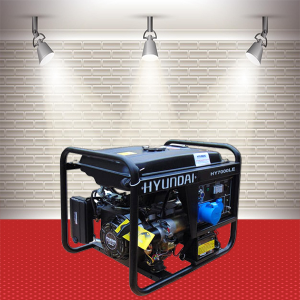 HYUNDAI HY-7000LE - Máy phát điện Hyundai 5kw cho gia đình văn phòng chạy xăng đề nổ.