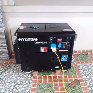 May Phat Dien Chay Dau 5kw Chong On Gia Dinh Hyundai Dhy 6000se 3